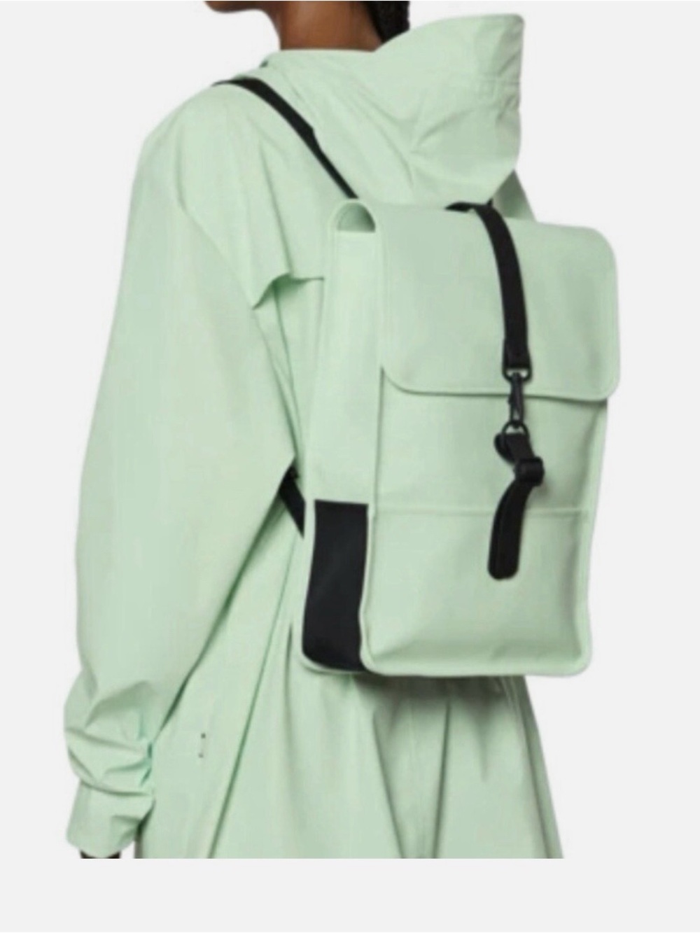 NWT Rains Backpack Mini - Mineral - Picture 2 of 7